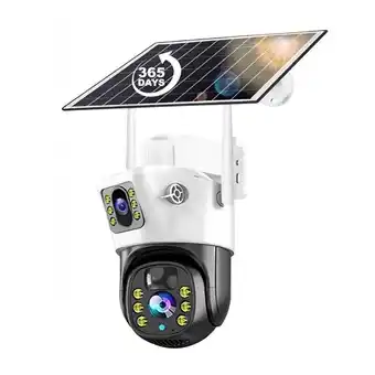Falabella Camara Doble Lente Exterior Solar Simcard 4g Resiste Agua oferta