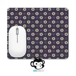 Falabella Mouse Pad Flores Beige Con Morado oferta