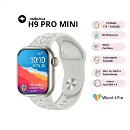 Falabella Reloj inteligente Smartwatch H9 Pro MINI Blanco oferta