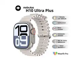 Falabella Reloj Inteligente H10 Ultra Plus Pantalla AMOLED - Gris oferta