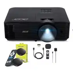 Falabella Proyector X1128 4800 Lúmenes Usb Vga Hdmi + Box Con Aplocaciones oferta