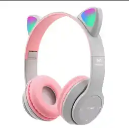 Falabella Audífonos Inalámbricos Diademas Led Orejas De Gato oferta