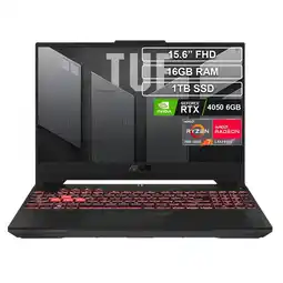 Falabella Portátil TUF GAMING A15 Ryzen 7 7435HS 16GB 1TB RTX4050 oferta