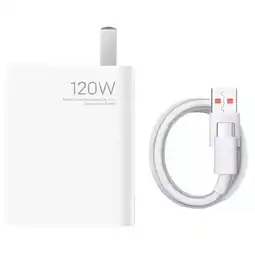 Falabella Turbo Cargador 120W + Cable USB Tipo-C 100% Original oferta