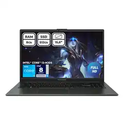 Falabella Portátil Intel Core I3 N305 Ram 8gb Ssd 512gb 156Pul FHD oferta