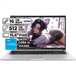 Falabella PORTÁTIL X1502VA-NJ896 INTEL CORE I5 13420H 16GB RAM 512GB SSD 156 FHD COOL SILVER oferta