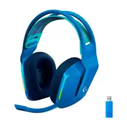 Falabella G733 Diadema Gamer Inalámbrica Rgb Usb Azul oferta