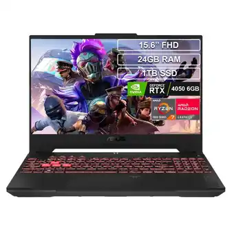 Falabella Portátil TUF GAMING A15 Ryzen 7 7435HS 24GB 1TB RTX4050 oferta