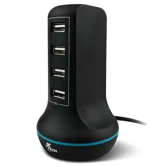 Falabella Estación De Carga USB 3.0 De 4 Puertos 30W, XTA-195 oferta