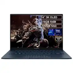 Falabella Portátil UX3405MA Core Ultra i7 155H 16GB 512GB Zenbook oferta