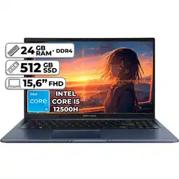 Falabella PORTÁTIL X1502ZA-EJ2443 INTEL CORE I5-12500H 24GB RAM 512GB SSD 156 FHD oferta
