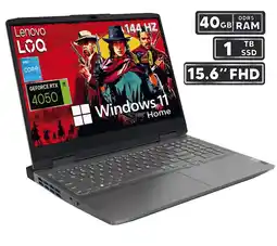 Falabella Portátil Gamer LOQ 15IRH8 Intel Core i5-13420H 40GB RAM 1TB SSD RTX 4050 WIN 11 HOME 15.6”FHD oferta