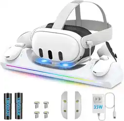 Falabella Base Soporte De Carga Para Meta Quest 3 3s Realidad Virtual oferta