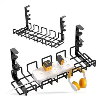 Falabella Bandeja Organizadora De Cables Para Escritorio De Metal oferta