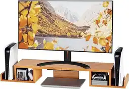 Falabella Base Elevador En Madera Para Monitor Soporte Portátil Laptop oferta