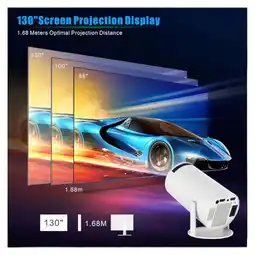 Falabella Proyector Inteligente Android Tv 11 Wifi Bt 200ansi Hy300 oferta