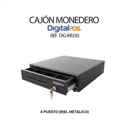 Falabella CAJON MONEDERO DIGITAL DIG-KR330 4 PUESTOS oferta