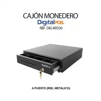 Falabella CAJON MONEDERO DIGITAL DIG-KR330 4 PUESTOS oferta