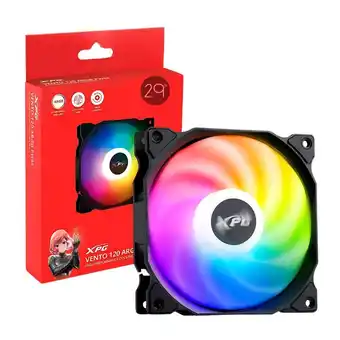 Falabella Ventilador Vento Para Torre 120 Argb 120mm Led Argb Black oferta