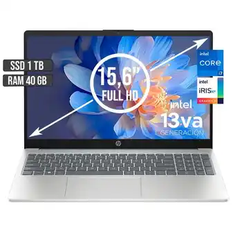 Falabella PORTATIL INTEL CORE I7-1355U SSD 1TB RAM 40GB LED 15,6 FULL HD oferta