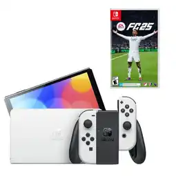 Falabella Consola Switch Oled Blanco Con Juego Fc 25 Fisico oferta