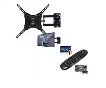 Falabella Soporte Televisor Lcd Smart Tv Pared Ajustable 14-55 Con Control Magic oferta
