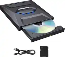 Falabella Unidad Quemadora Externa 5 En 1 Cd, Dvd-rw Sd Usb C Portable oferta
