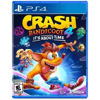 Falabella Crash Bandicoot 4 PS4 Its About Time Juego Playstation 4 oferta