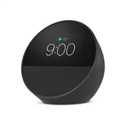 Falabella Parlante Alexa Echo Spot Bocina Despertador Inteligente Color Negro oferta