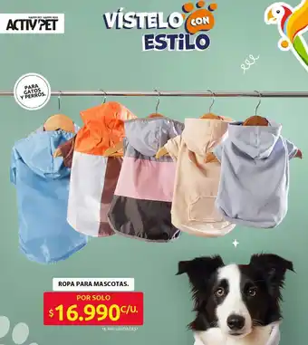 Ara Ropa para mascotas oferta