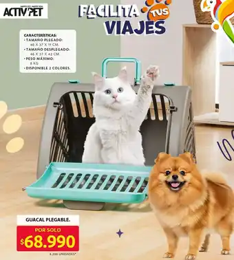 Ara Guacal plegable oferta