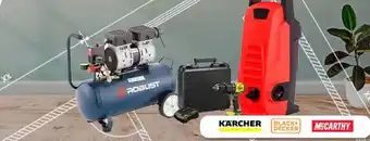 Easy Compresores, hidrolavadoras, pulidoras, taladros y sierras oferta