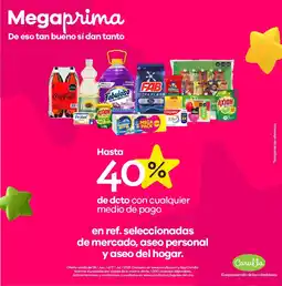 Carulla En ref. seleccionadas de mercado, aseo personal y aseo del hogar oferta