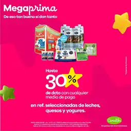 Carulla En ref. seleccionadas de leches, quesos y yogures oferta