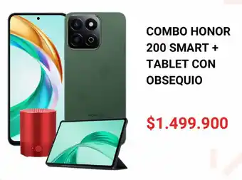 Claro Combo Honor 200 smart + tablet con obsequio oferta