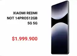 Claro Xiaomi Redmi Note 14 Pro 512 GB 5G oferta