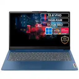 Falabella Portátil Slim 15AMN8 Ryzen 5 7520U 16GB 512GB Win 11 oferta