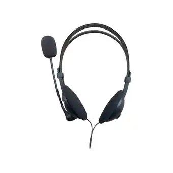 Falabella Audifonos Diadema St-hp-202A Plug 35mm Negro Con Microfono oferta