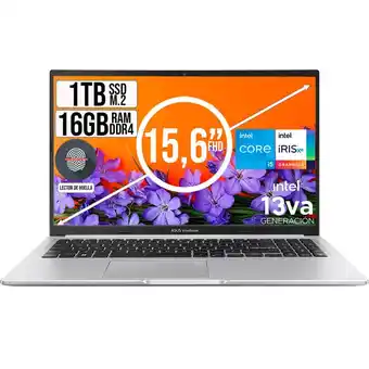 Falabella PORTATIL VIVOBOOK INTEL CORE I5-13420H SSD 1TB RAM 16GB LED 15,6 oferta