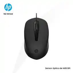 Falabella Mouse Alámbrico Óptico 150 Wired Negro oferta