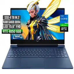 Falabella VICTUS INTEL CORE I7-12650H RTX 4050 6GB SSD 4TB RAM 64GB LED 15,6 FHD 144Hz oferta