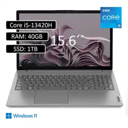 Falabella PORTATIL V15 Intel Core I5-13420h RAM 40GB SSD 1TB PANTALLA 15,6 FHD - WIN 11 HOME oferta