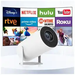 Falabella Mini Proyector Led Hy300 Smart Android 12 Blanco 110v 220v oferta