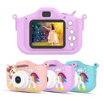 Falabella Camara Digital Para Niños Recargable Portail Diseño Unicornio oferta