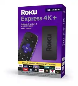 Falabella Express 4K+ 3941 de voz 4K negro con 1GB de memoria RAM oferta