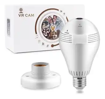 Falabella Camara Ip Seguridad Wifi Hd Vision Nocturna Espia Bombillo oferta