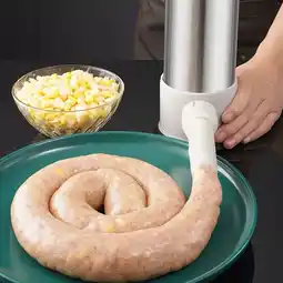Falabella Maquina Manual Embutidos Salchichas Chorizo Aluminio 4 En 1 oferta