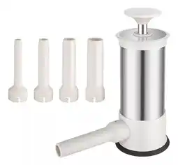 Falabella Maquina Manual Embutidos Salchichas Chorizo Aluminio 4 En 1 oferta