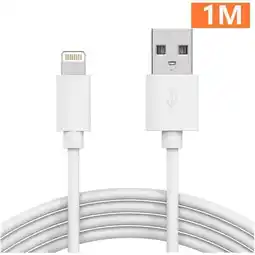 Falabella Cable carga lightning para iphone 5 6 7 8 x 11 12 13 ipad 1m oferta