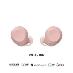 Falabella Audífonos bluetooth WFC710N/B Noise cancelling oferta